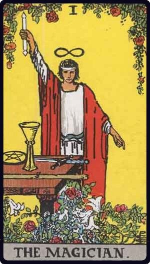 Le Magicien - Carte du tarot symbolisant la manifestation et la maîtrise